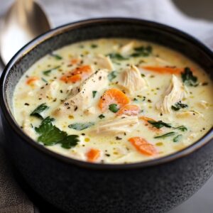 creamy chicken soup recipe