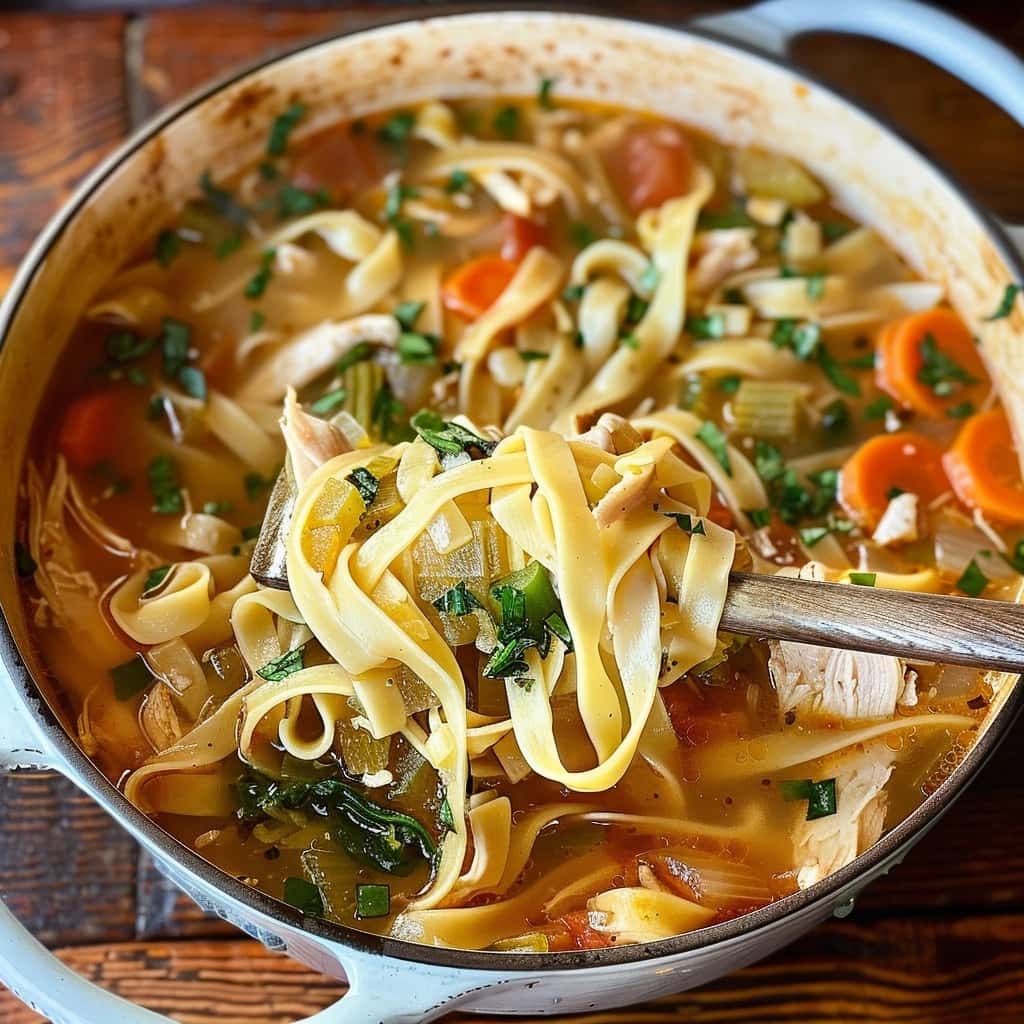 30 minute chicken noodle soup